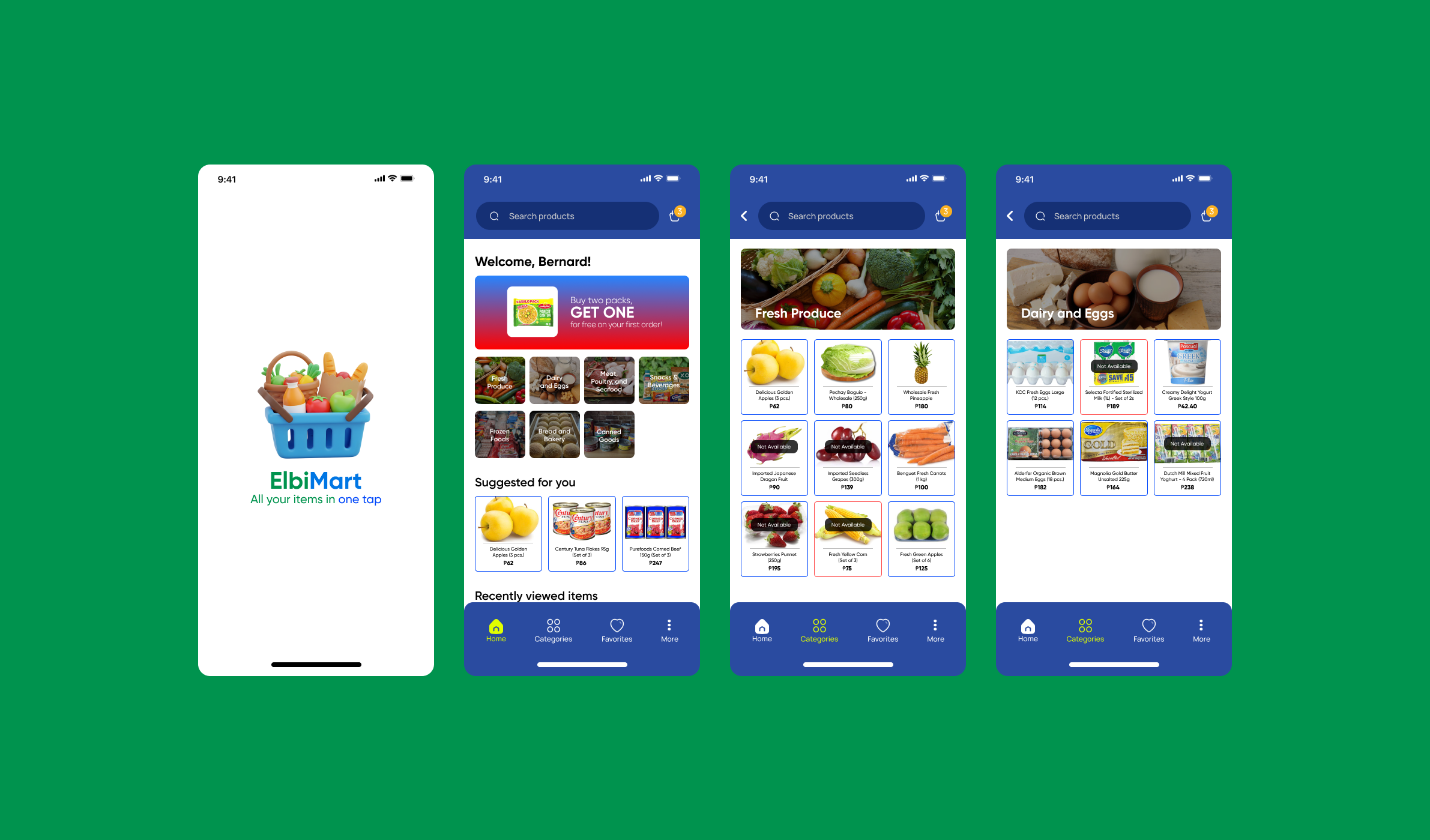 ElbiMart: Quick Grocery List